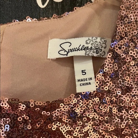 Speechless Sparkling Pink Sequin Mini Dress - Picture 2 of 6